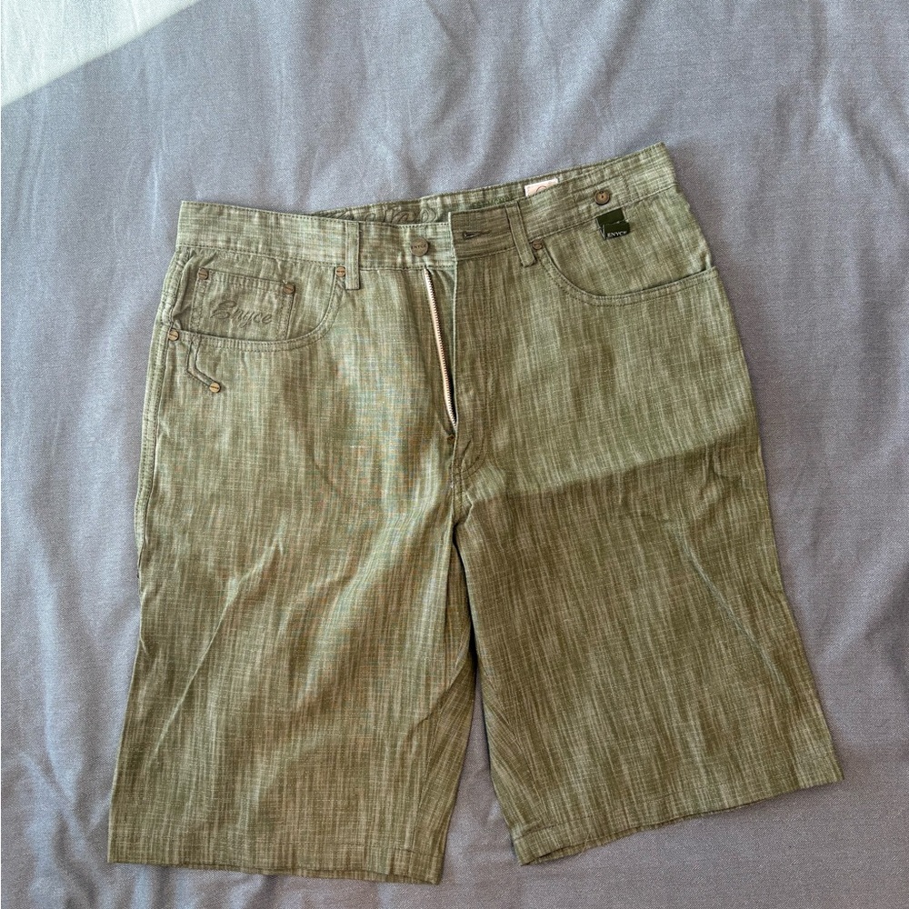 Enyce Casual Green Shorts